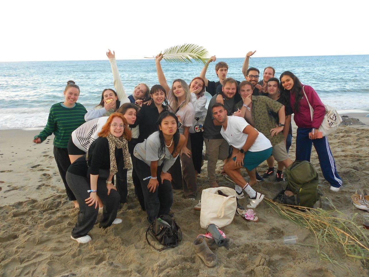 Group photo from Erasmus+ exchange to Sicily